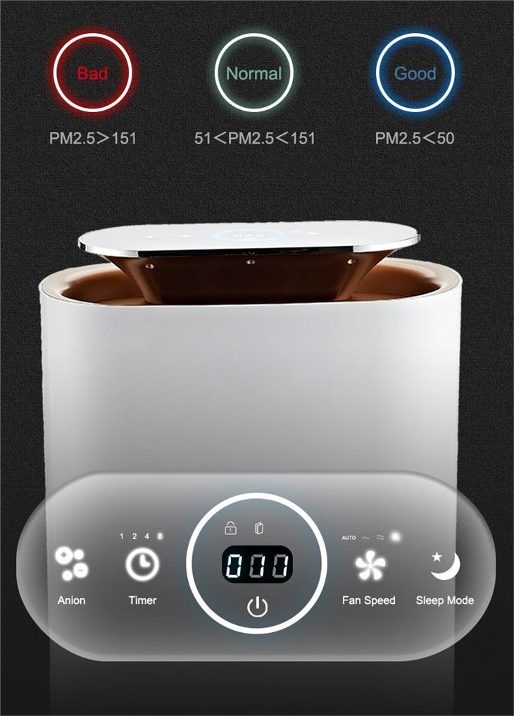 BKJ-300A Air Purifier With Sleep Mode Silent