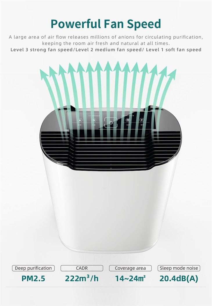 BKJ-215 Home Air Purifier Multi Functions