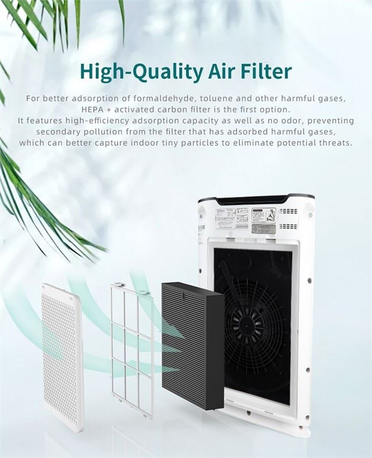 BKJ-215 Home Air Purifier Multi Functions