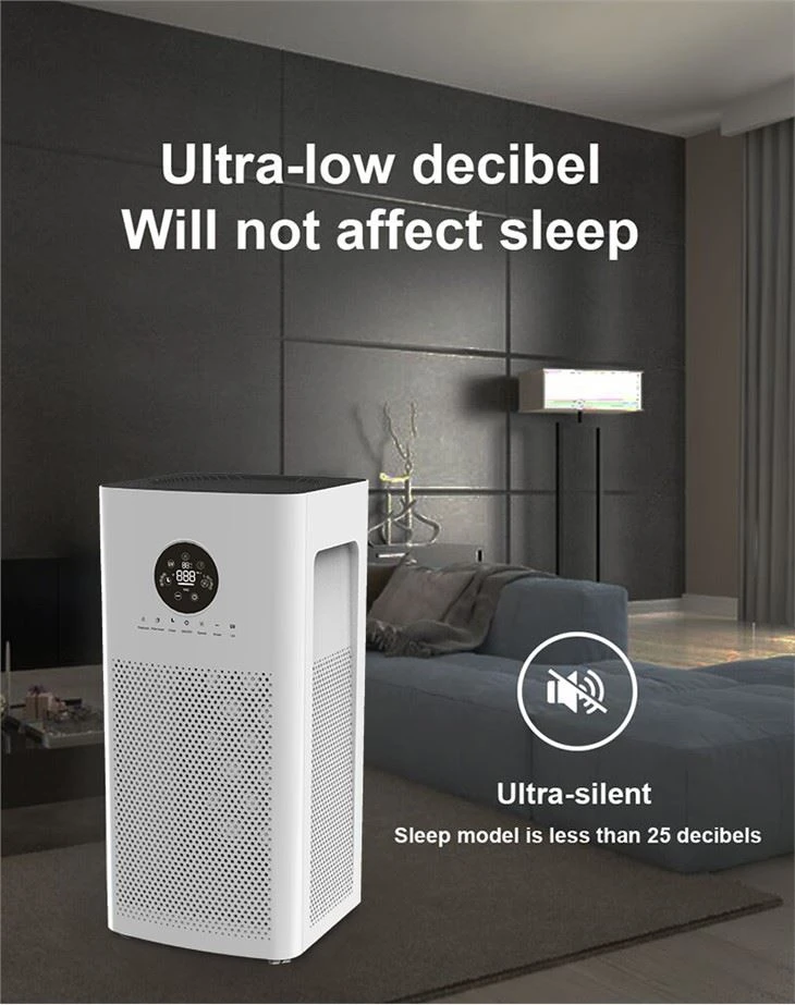 BKJ-55A Domowy oczyszczacz powietrza z wyświetlaczem LCD