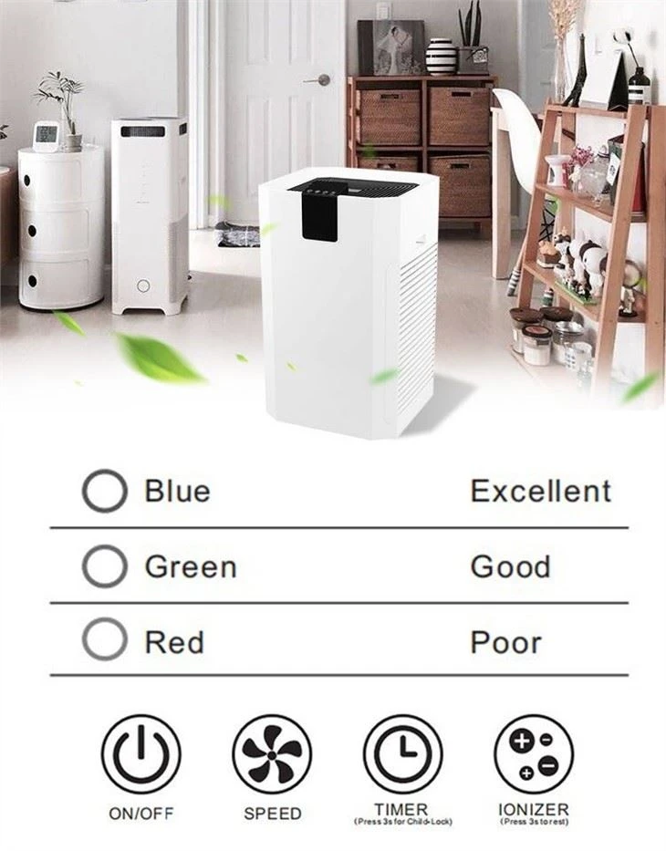 Energy Save Home Air Purifier China Factory