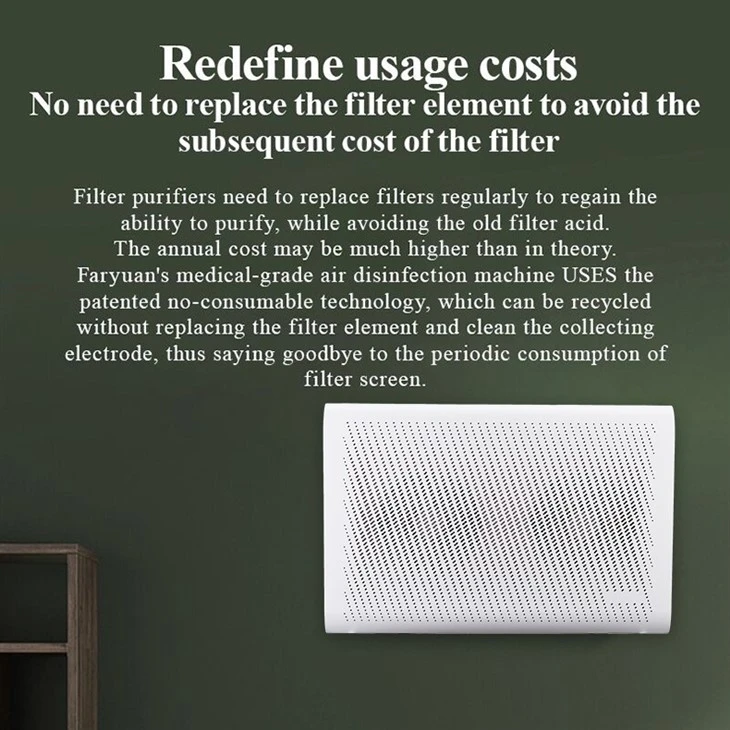 Wall Mounted 2023 Best Sale Air Purifier